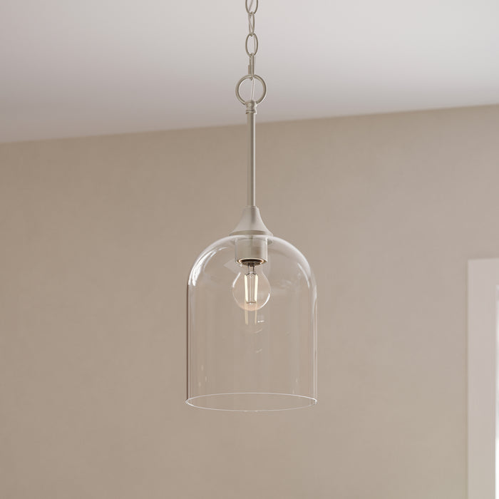 Progress Lighting - P500514-009 - One Light Pendant - Ilia - Brushed Nickel