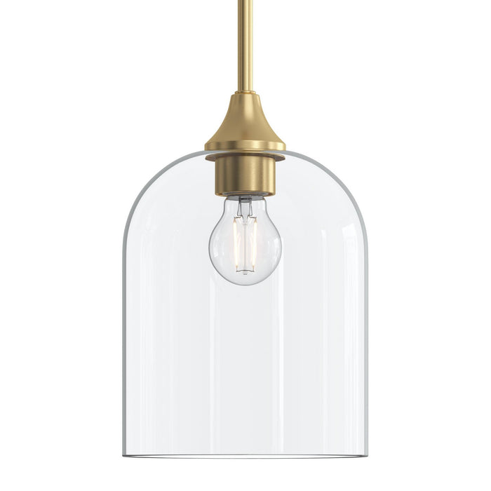 Progress Lighting - P500514-191 - One Light Pendant - Ilia - Brushed Gold