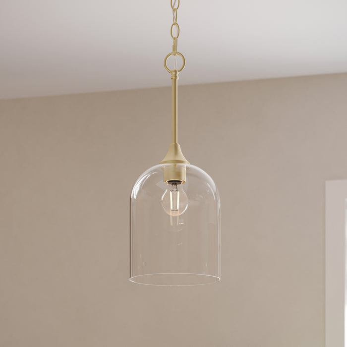 Progress Lighting - P500514-191 - One Light Pendant - Ilia - Brushed Gold