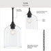 Progress Lighting - P500514-31M - One Light Pendant - Ilia - Matte Black