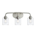 Progress Lighting - P300573-009 - Three Light Bath Vanity - Ilia - Brushed Nickel