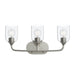 Progress Lighting - P300573-009 - Three Light Bath Vanity - Ilia - Brushed Nickel
