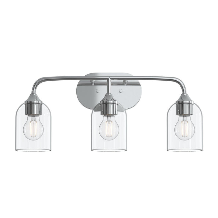 Progress Lighting - P300573-015 - Three Light Bath Vanity - Ilia - Polished Chrome