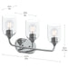 Progress Lighting - P300573-015 - Three Light Bath Vanity - Ilia - Polished Chrome