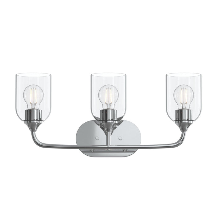Progress Lighting - P300573-015 - Three Light Bath Vanity - Ilia - Polished Chrome
