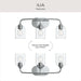 Progress Lighting - P300573-015 - Three Light Bath Vanity - Ilia - Polished Chrome