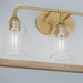 Progress Lighting - P300573-191 - Three Light Bath Vanity - Ilia - Brushed Gold