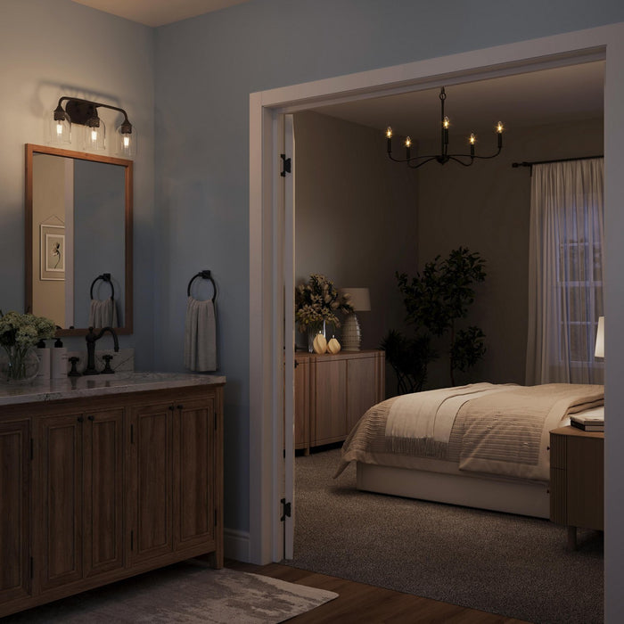 Progress Lighting - P300573-31M - Three Light Bath Vanity - Ilia - Matte Black