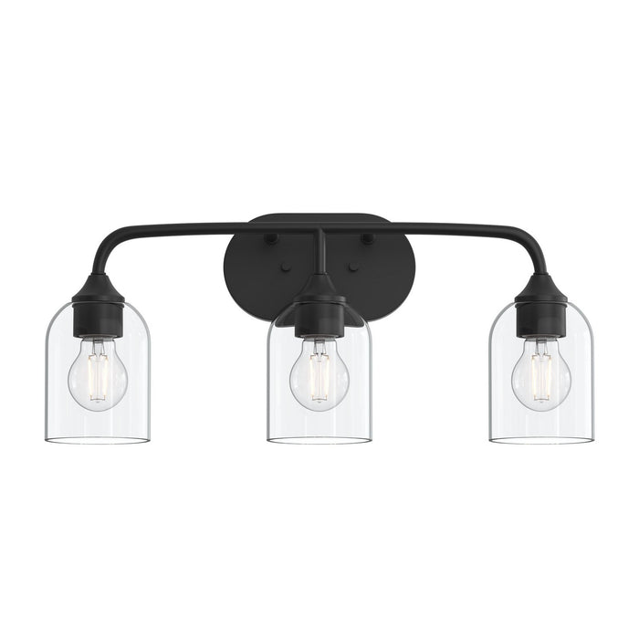 Progress Lighting - P300573-31M - Three Light Bath Vanity - Ilia - Matte Black