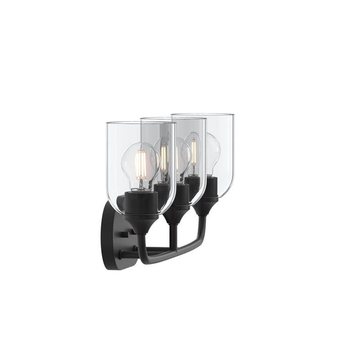 Progress Lighting - P300573-31M - Three Light Bath Vanity - Ilia - Matte Black