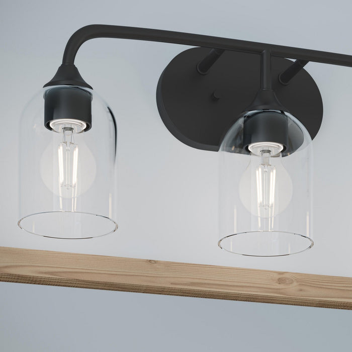 Progress Lighting - P300573-31M - Three Light Bath Vanity - Ilia - Matte Black