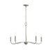 Progress Lighting - P400462-009 - Five Light Chandelier - Ilia - Brushed Nickel