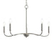 Progress Lighting - P400462-009 - Five Light Chandelier - Ilia - Brushed Nickel