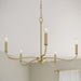 Progress Lighting - P400462-191 - Five Light Chandelier - Ilia - Brushed Gold