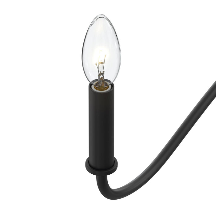 Progress Lighting - P400462-31M - Five Light Chandelier - Ilia - Matte Black