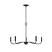 Progress Lighting - P400462-31M - Five Light Chandelier - Ilia - Matte Black