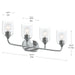 Progress Lighting - P300574-015 - Four Light Bath Vanity - Ilia - Polished Chrome