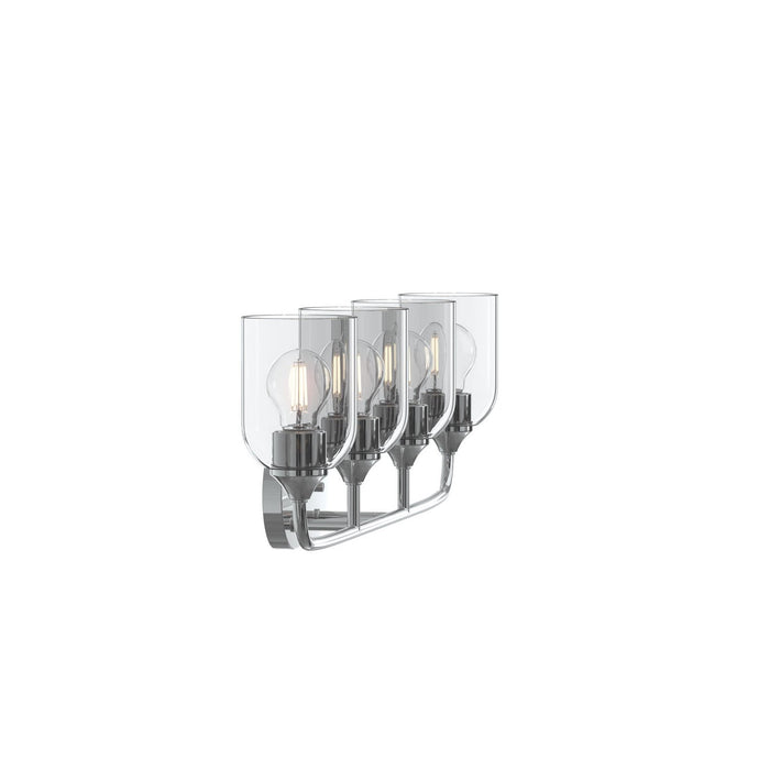 Progress Lighting - P300574-015 - Four Light Bath Vanity - Ilia - Polished Chrome