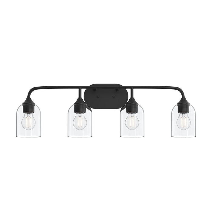 Progress Lighting - P300574-31M - Four Light Bath Vanity - Ilia - Matte Black
