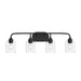 Progress Lighting - P300574-31M - Four Light Bath Vanity - Ilia - Matte Black