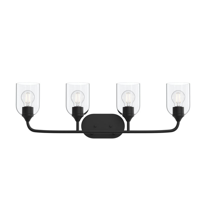 Progress Lighting - P300574-31M - Four Light Bath Vanity - Ilia - Matte Black