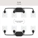 Progress Lighting - P300574-31M - Four Light Bath Vanity - Ilia - Matte Black