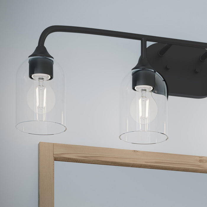 Progress Lighting - P300574-31M - Four Light Bath Vanity - Ilia - Matte Black