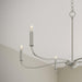 Progress Lighting - P400463-009 - Six Light Chandelier - Ilia - Brushed Nickel