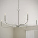 Progress Lighting - P400463-009 - Six Light Chandelier - Ilia - Brushed Nickel