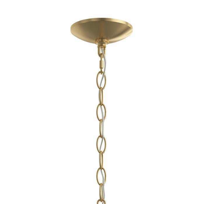 Progress Lighting - P400463-191 - Six Light Chandelier - Ilia - Brushed Gold