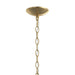 Progress Lighting - P400463-191 - Six Light Chandelier - Ilia - Brushed Gold