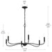 Progress Lighting - P400463-31M - Six Light Chandelier - Ilia - Matte Black