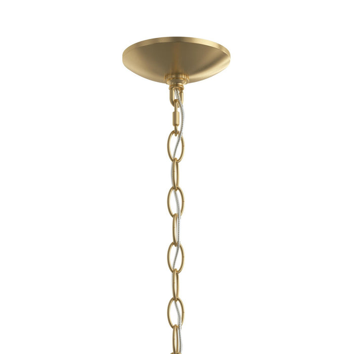 Progress Lighting - P400464-191 - Six Light Chandelier - Ilia - Brushed Gold
