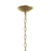 Progress Lighting - P400464-191 - Six Light Chandelier - Ilia - Brushed Gold