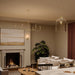 Progress Lighting - P400464-191 - Six Light Chandelier - Ilia - Brushed Gold