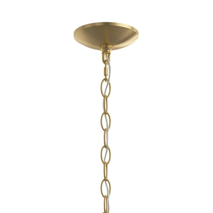 Progress Lighting - P400465-191 - Nine Light Chandelier - Ilia - Brushed Gold