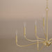 Progress Lighting - P400465-191 - Nine Light Chandelier - Ilia - Brushed Gold