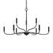 Progress Lighting - P400465-31M - Nine Light Chandelier - Ilia - Matte Black