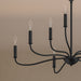 Progress Lighting - P400465-31M - Nine Light Chandelier - Ilia - Matte Black