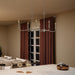 Progress Lighting - P400466-009 - Six Light Linear Chandelier - Ilia - Brushed Nickel