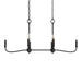 Progress Lighting - P400466-31M - Six Light Linear Chandelier - Ilia - Matte Black