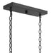 Progress Lighting - P400466-31M - Six Light Linear Chandelier - Ilia - Matte Black