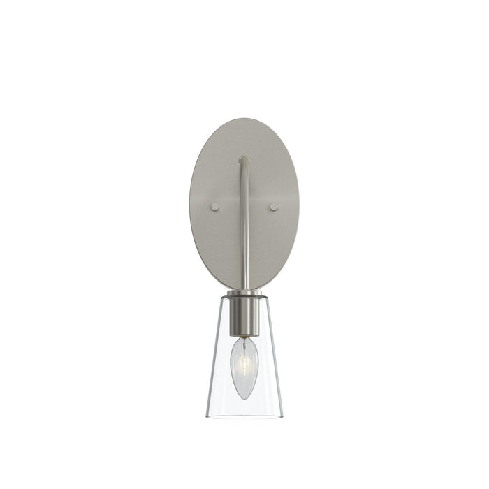 Progress Lighting - P710154-009 - One Light Wall Sconce - Jheni - Brushed Nickel
