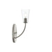 Progress Lighting - P710154-009 - One Light Wall Sconce - Jheni - Brushed Nickel