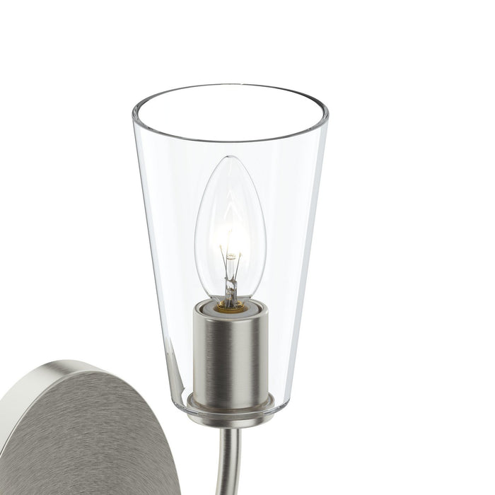 Progress Lighting - P710154-009 - One Light Wall Sconce - Jheni - Brushed Nickel
