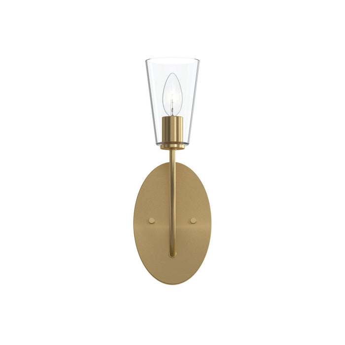 Progress Lighting - P710154-191 - One Light Wall Sconce - Jheni - Brushed Gold