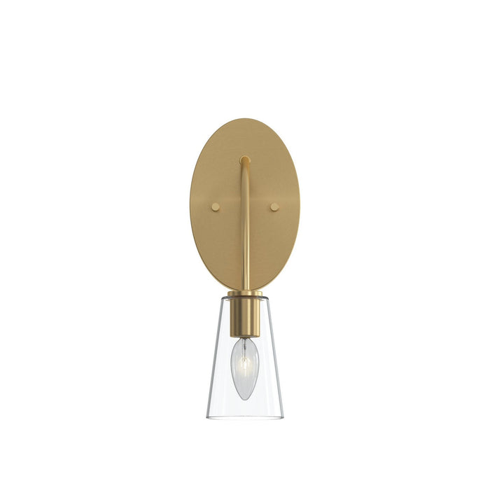 Progress Lighting - P710154-191 - One Light Wall Sconce - Jheni - Brushed Gold