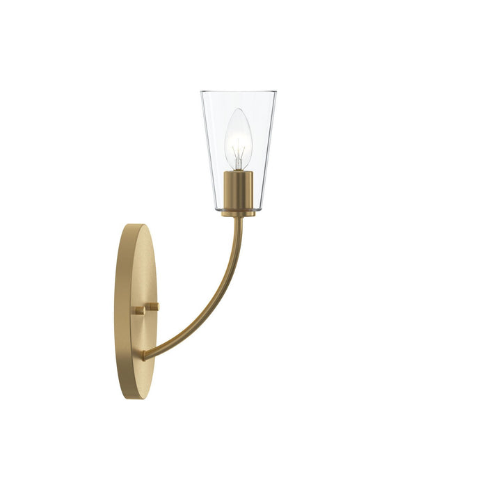 Progress Lighting - P710154-191 - One Light Wall Sconce - Jheni - Brushed Gold
