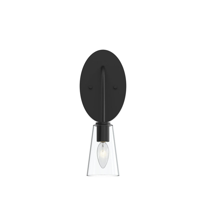 Progress Lighting - P710154-31M - One Light Wall Sconce - Jheni - Matte Black