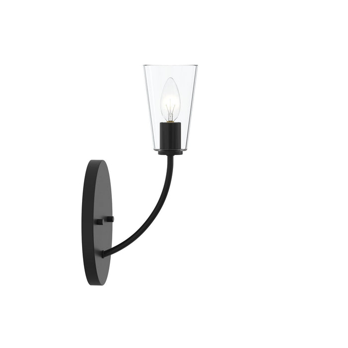 Progress Lighting - P710154-31M - One Light Wall Sconce - Jheni - Matte Black